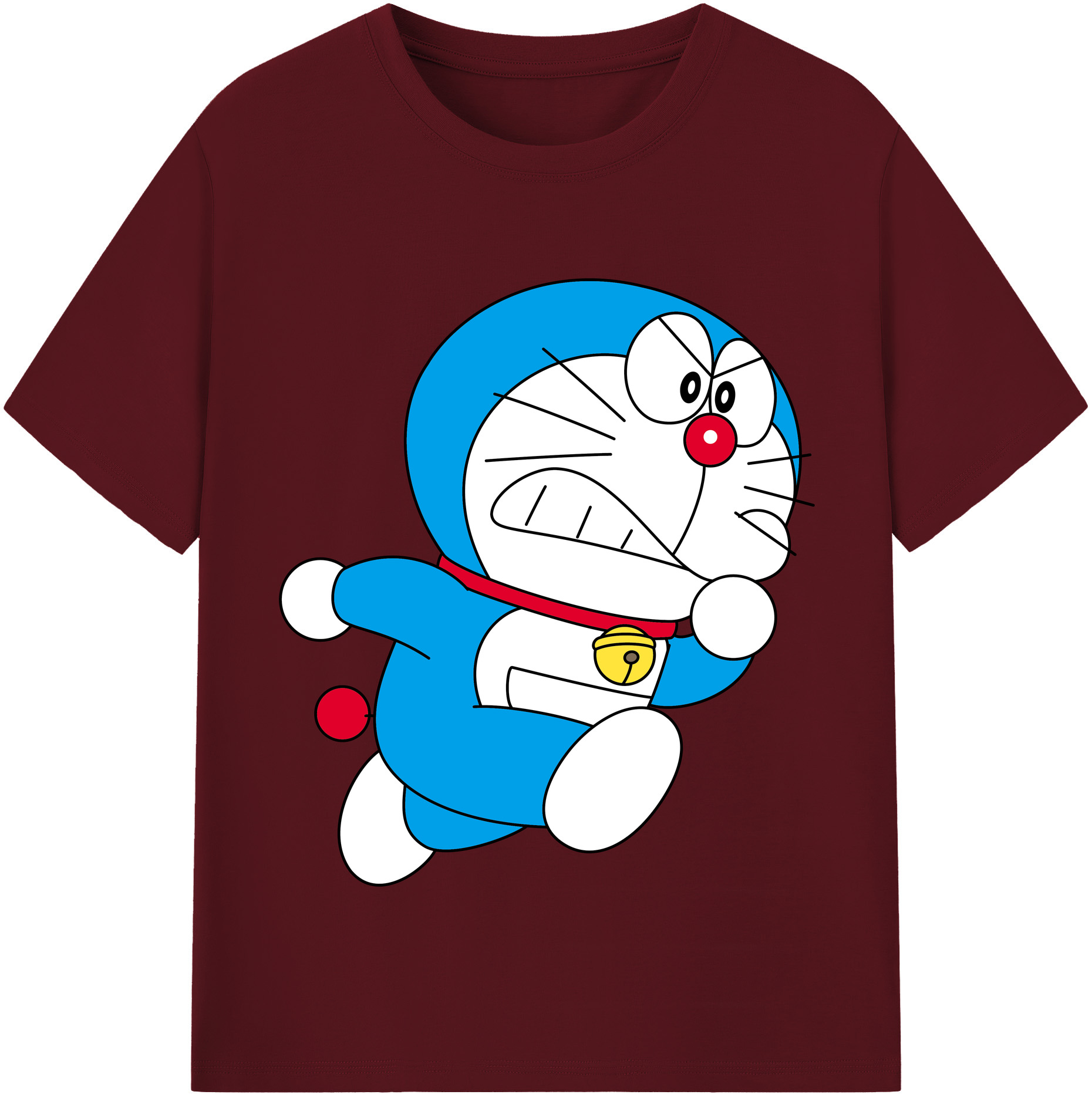 （画像用） ドラえもん Doraemon 綿100％半袖Tシャツ（フロントプリント）